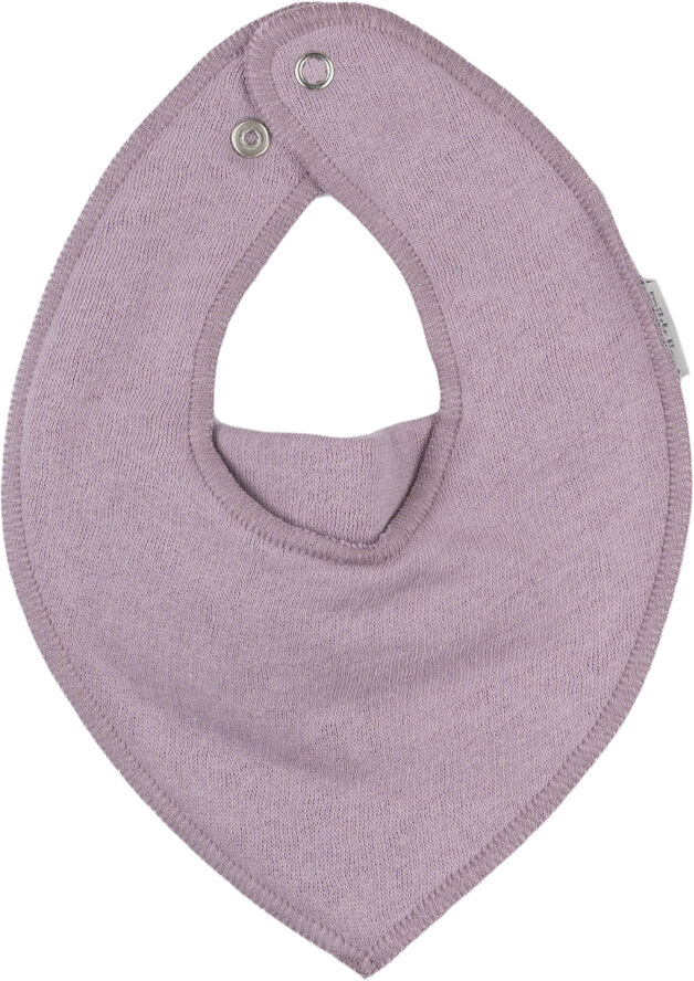 Mikk-Line Cotton Bibs - Triangle Lavender