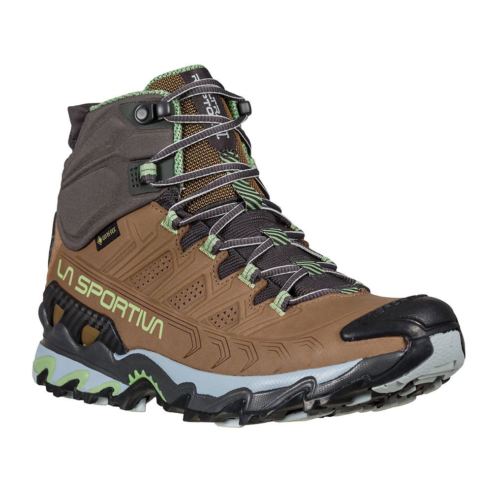 La Sportiva ULTRA RAPTOR II MID LEATHER GTX - Chaussures randonné Femme taupe/sage