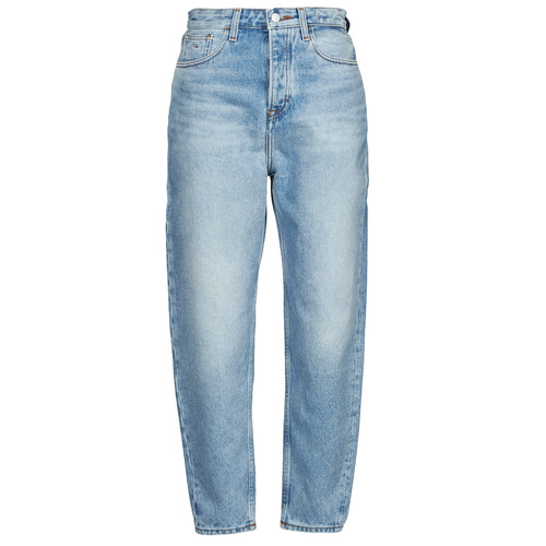 Tommy Jeans - MOM JEAN ULTRA HR TPRD EMF SPLBR - Bleu Clair