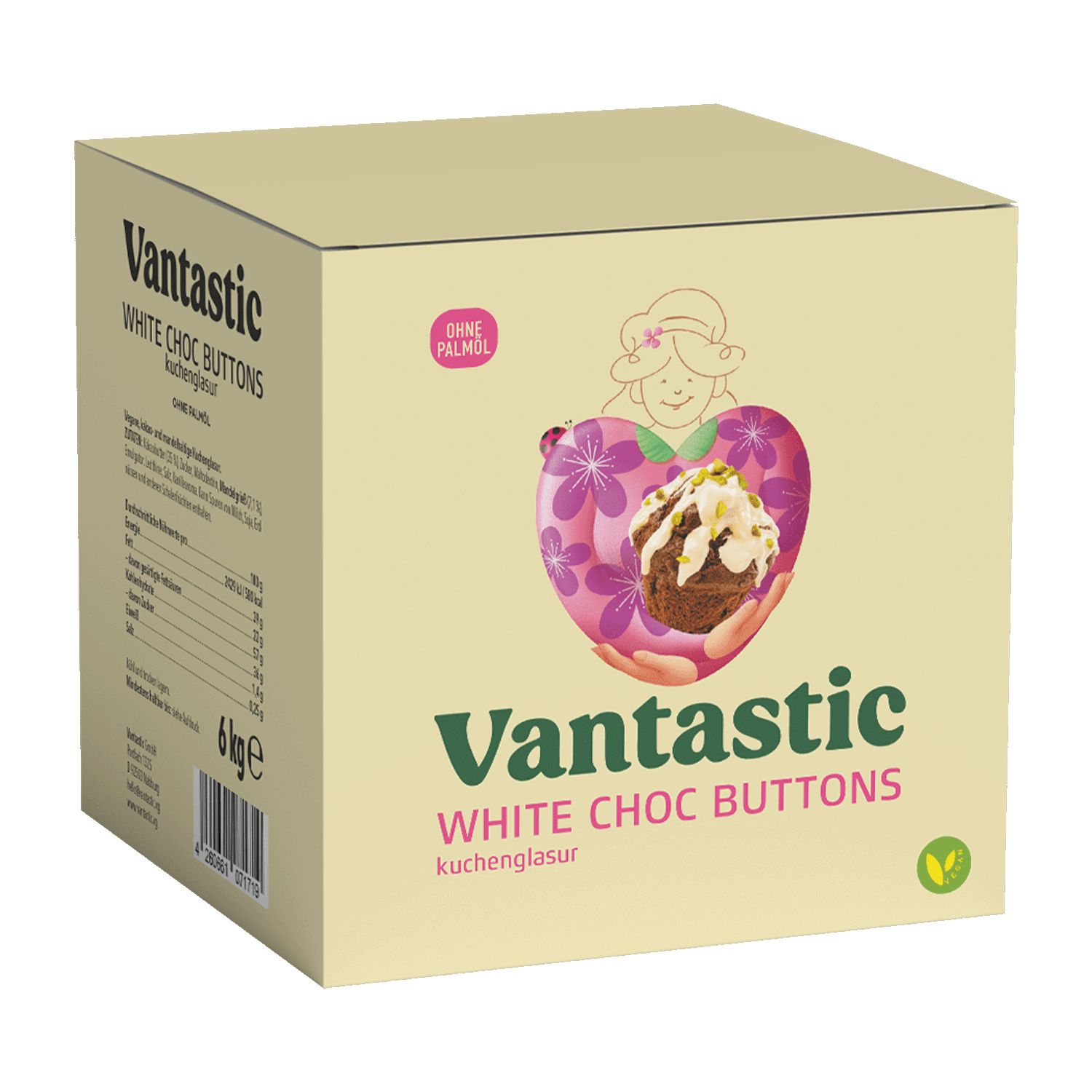 Vantastic White Choc Buttons