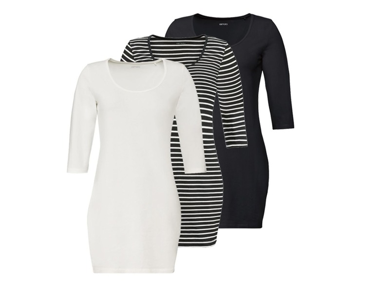3 dames longshirts