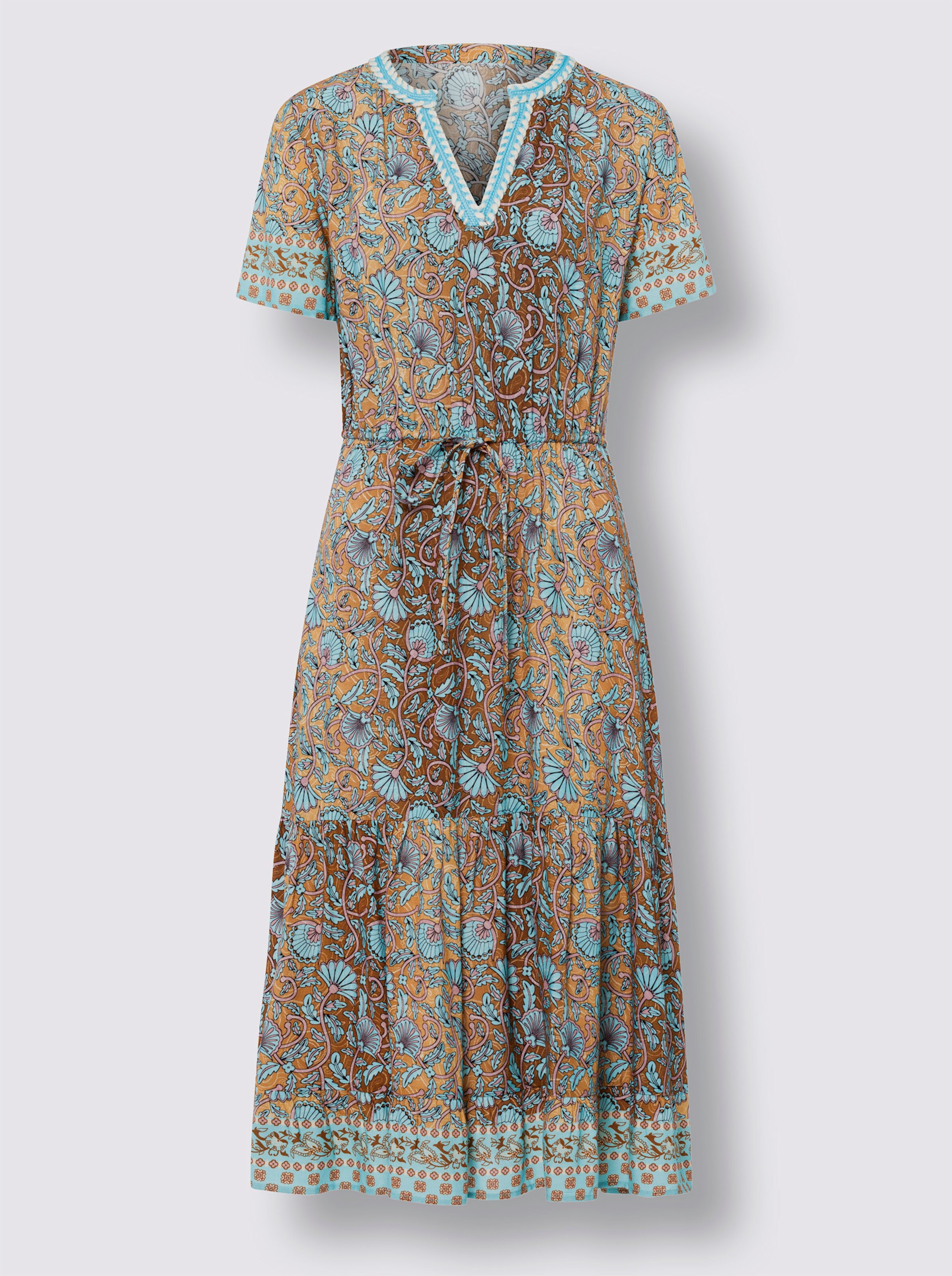Druck-Kleid