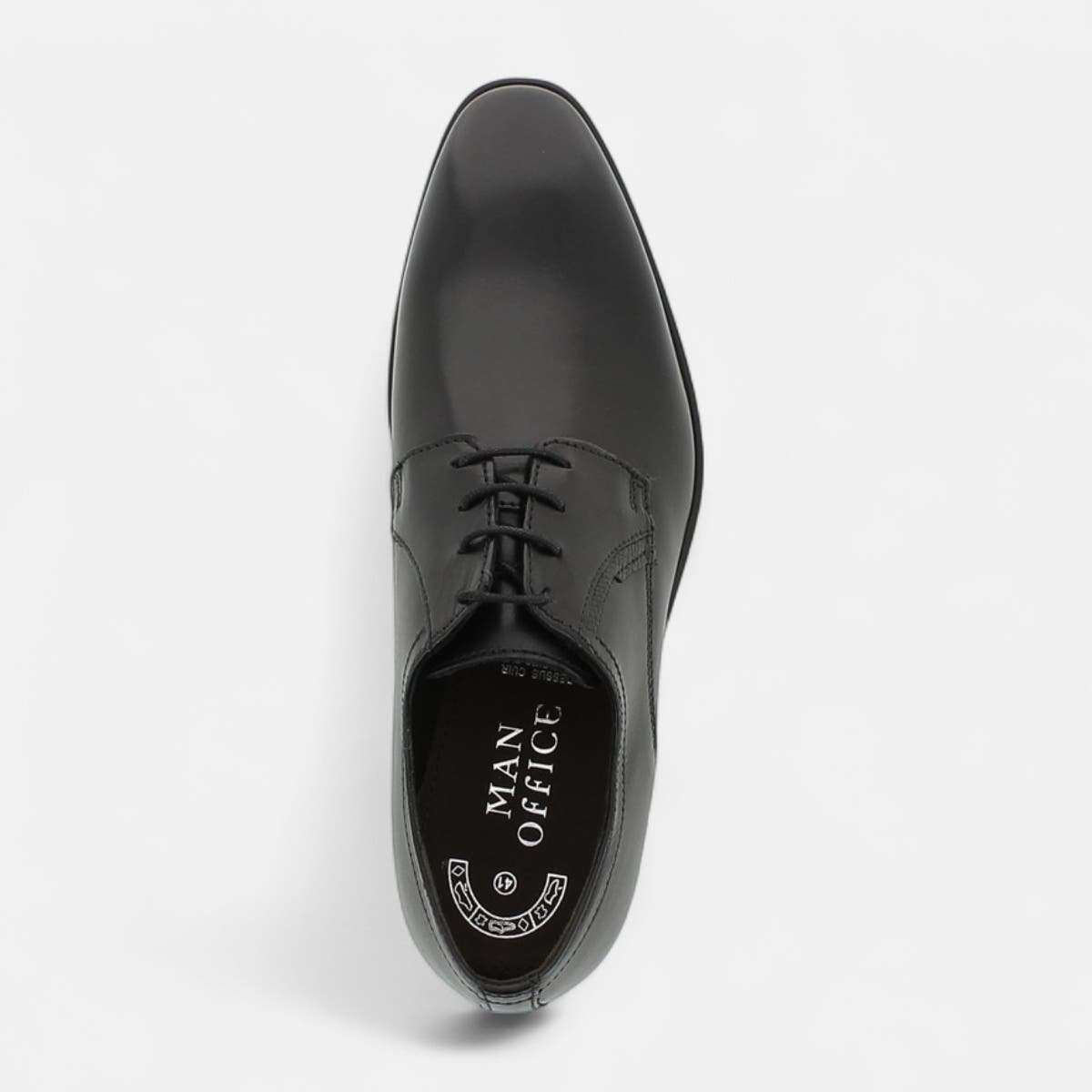 Derbies Homme en cuir noir