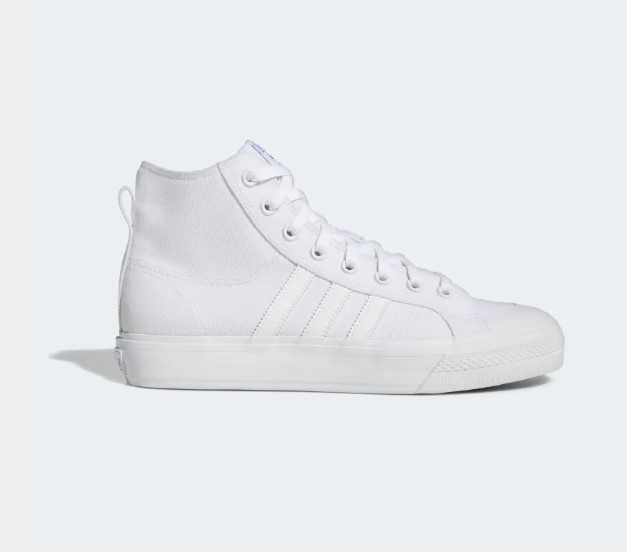 Adidas Skateboarding Nizza Hi ADV Cloud White Blue Bird 6.5 US