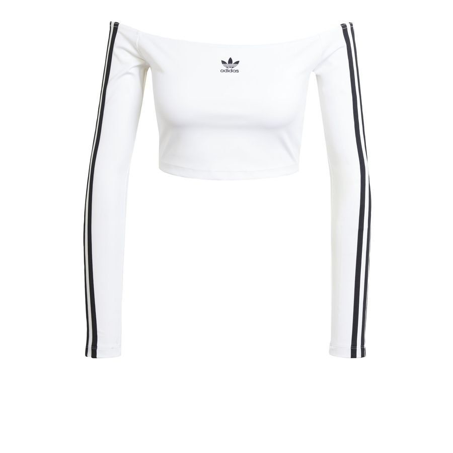 Adidas Original T-shirt manches longues épaules dénudées Adicolor