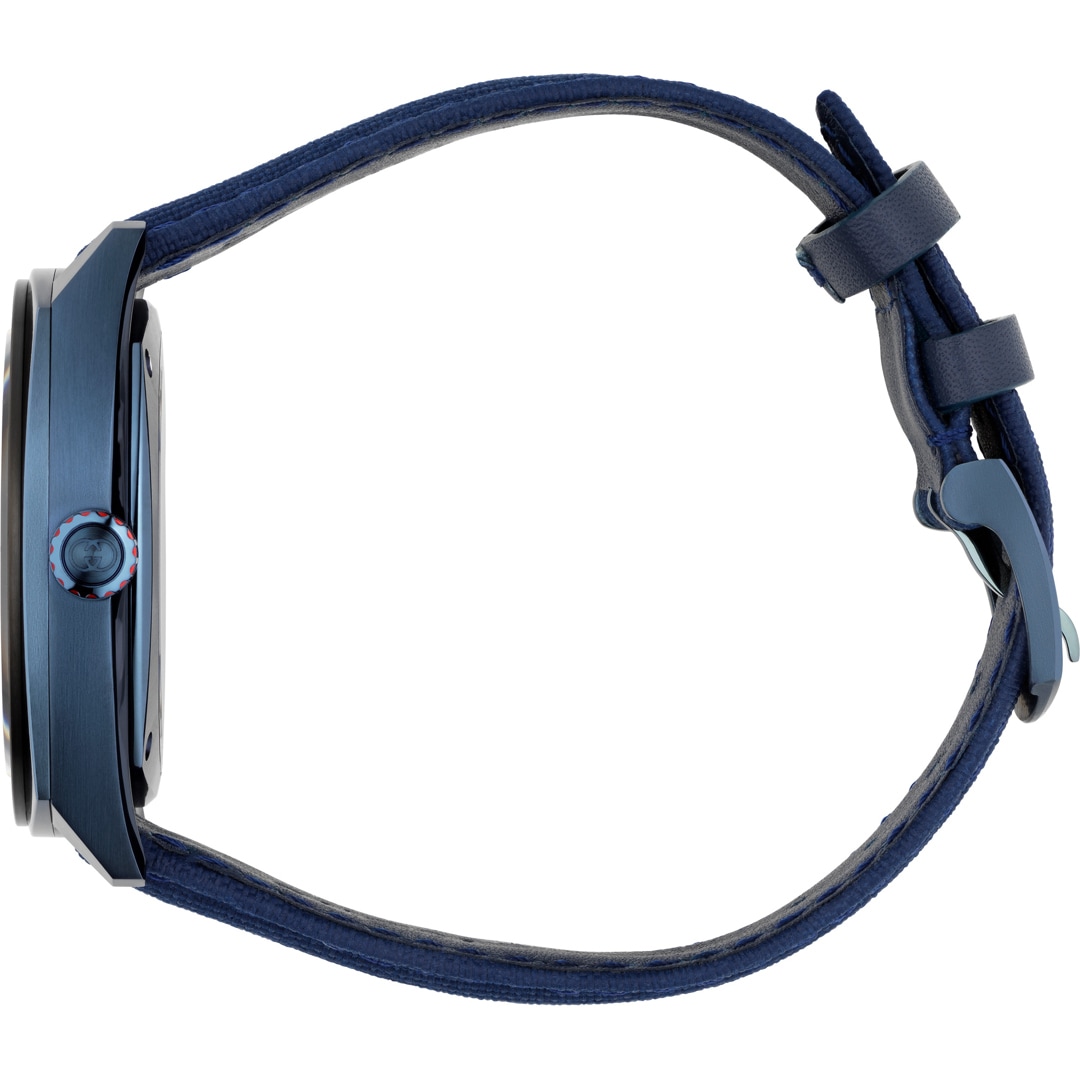 Gucci Interlocking Automatic Blau 41mm