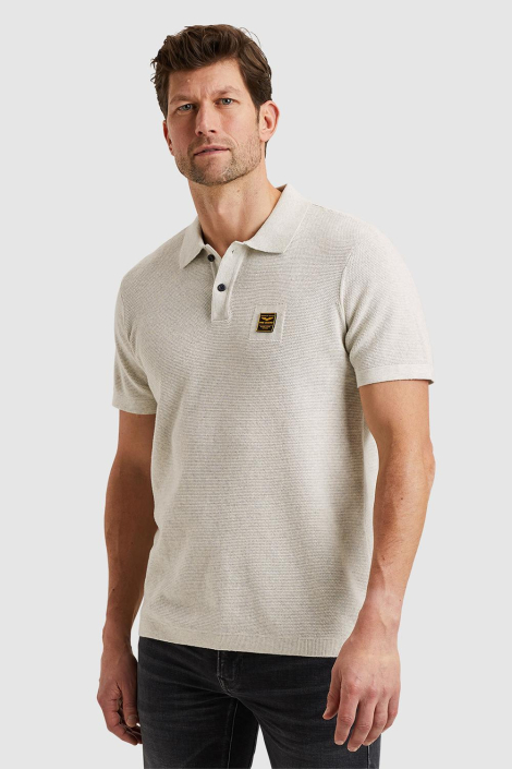 PME legend ecru heren polo