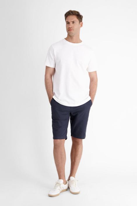 Lerros blauwe heren korte broek