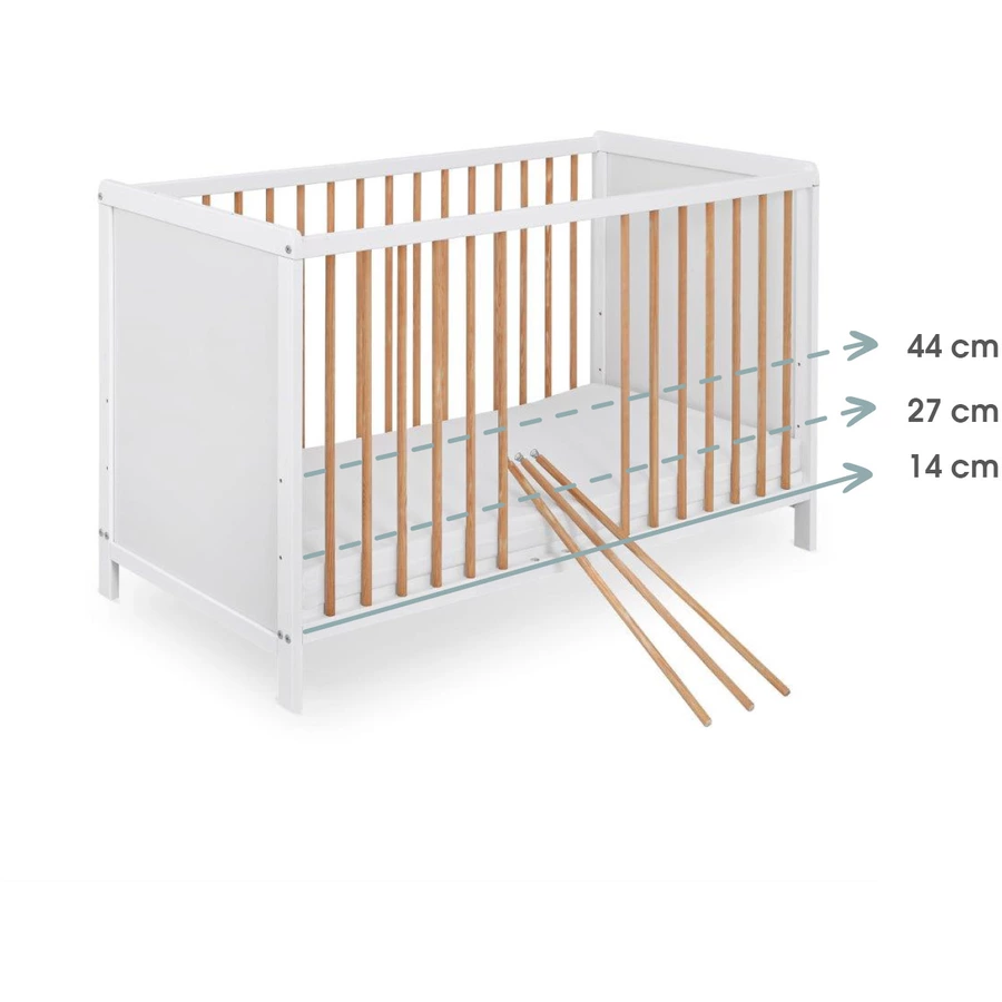 kindsgard Kinderbett godnat 60 x 120 cm bicolor