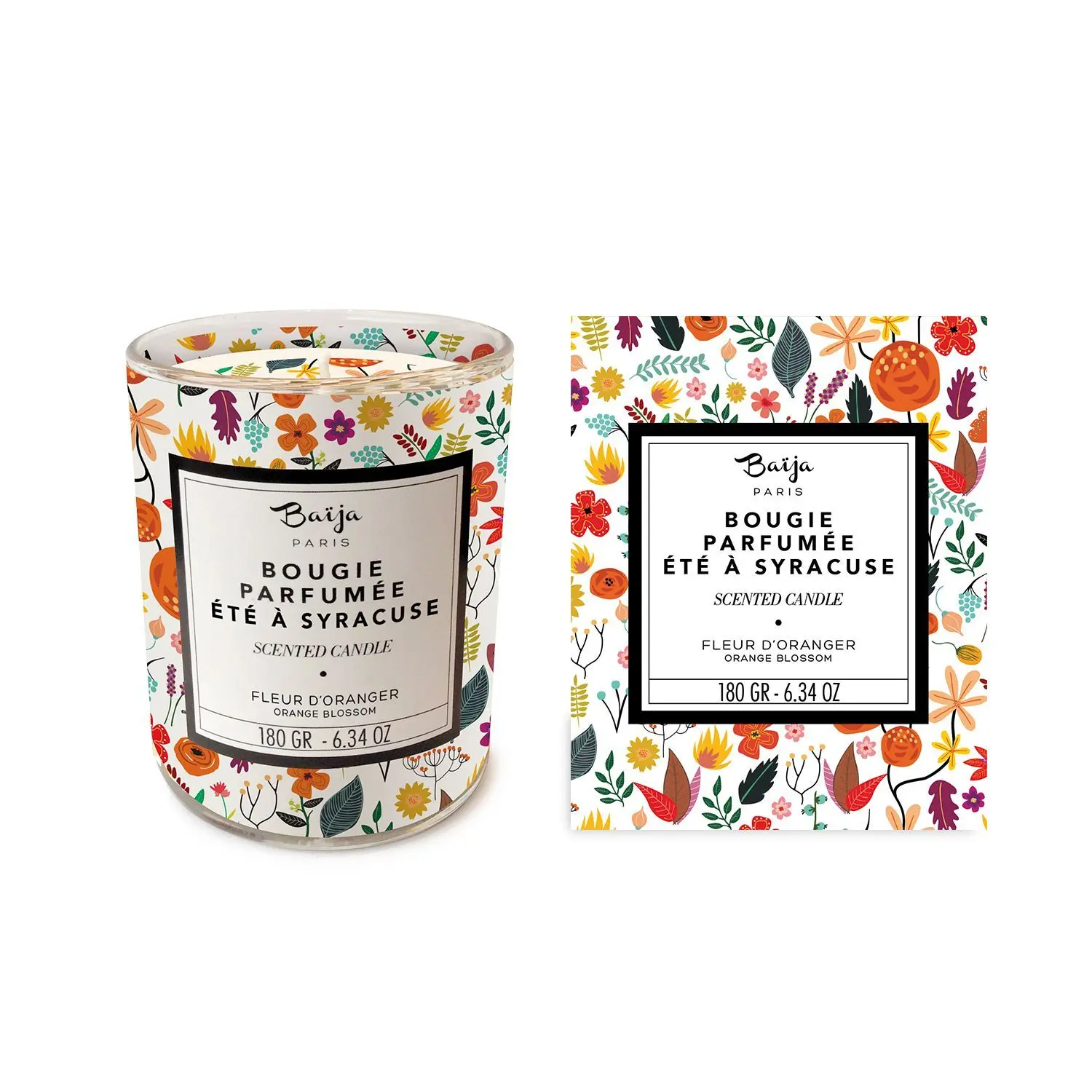 Baïja - Eté à Syracuse - Fleur d'Oranger Bougie- Bougie