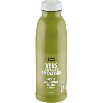 Jumbo Vers Geperste Smoothie Appel, Avocado, Kokos & Mango 500 ml