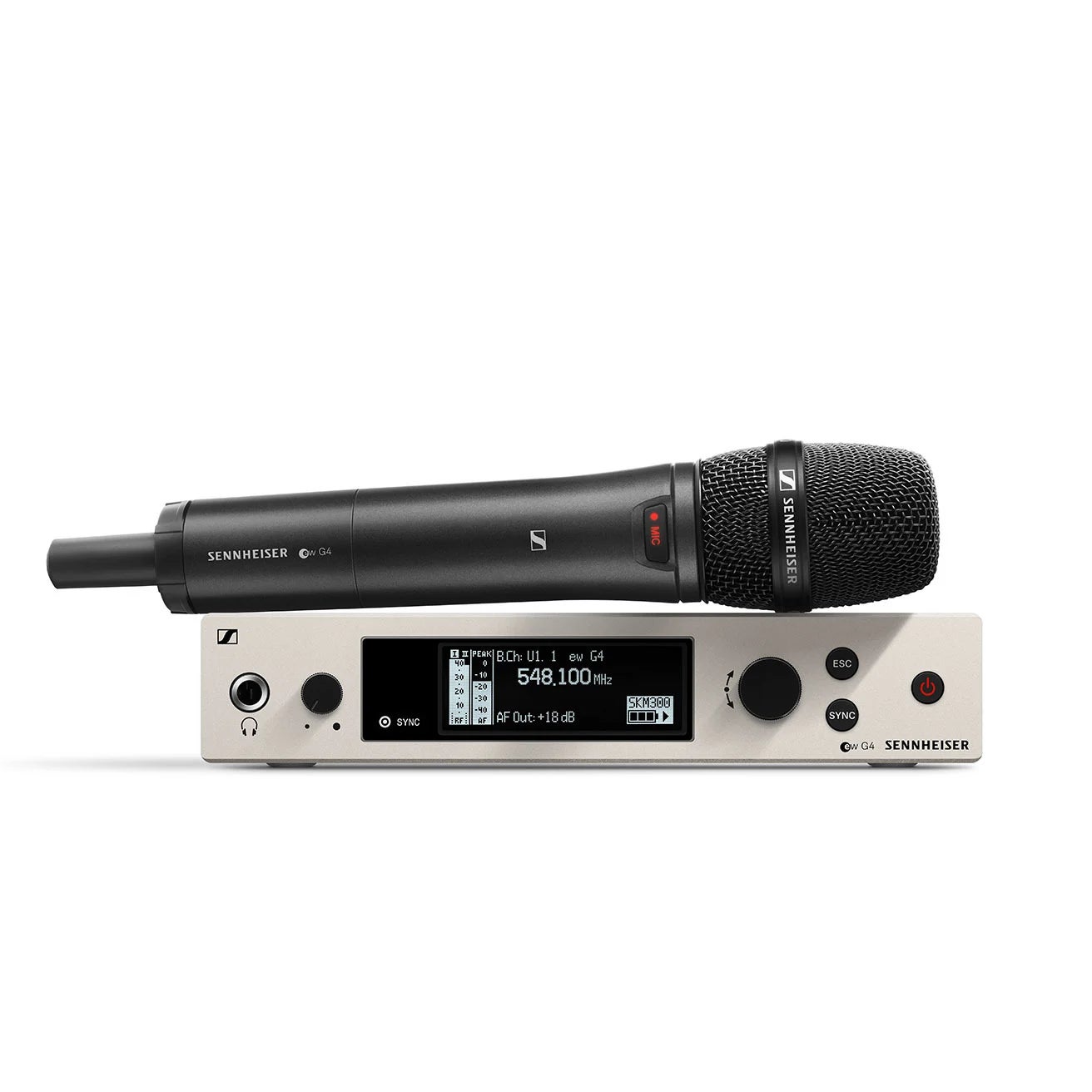 Sennheiser ew 300 G4-865-S-GW handheld draadloos (558 - 626 MHz)