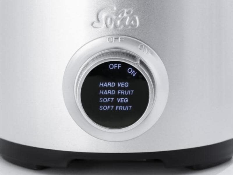 Solis Saftpresse Juice Fountain Compact Silber Verwöhnen Sie Ihre Familie mit gesunden und leckeren Frucht- und Gemüsesäften