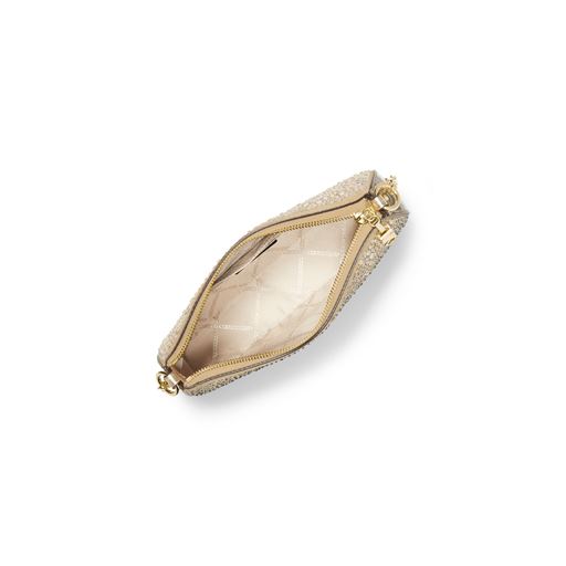 Michael Kors Empire Chain Skuldertaske, Pale Gold