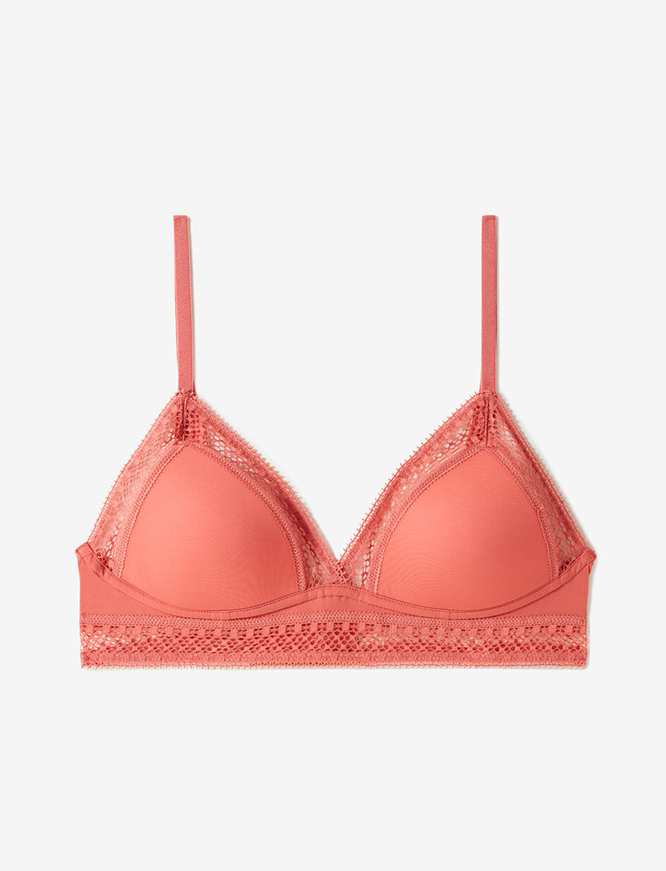 Soutien-gorge sans armatures padde - rose bonbon