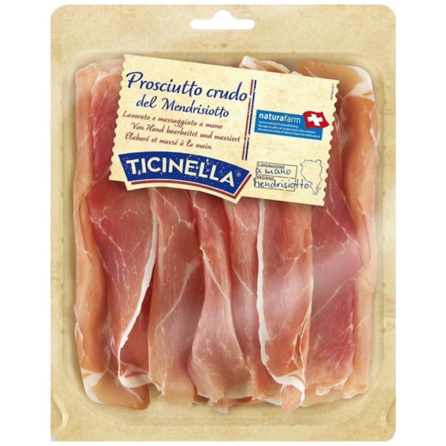 Naturafarm Ticinella Rohschinken Mendrisio ca. 90g