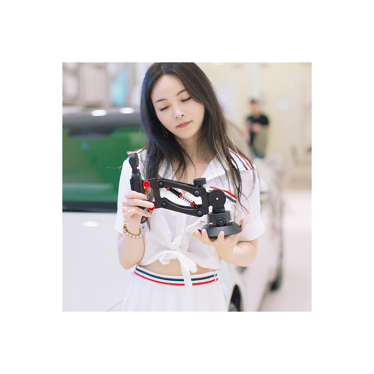 Kamerastativ til bil for DJI OSMO Pocket 3 / Xiaomi Feiyu og andre