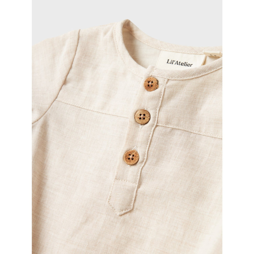 Køb Lil'Atelier Turtledove Tarou Loose Body Skjorte