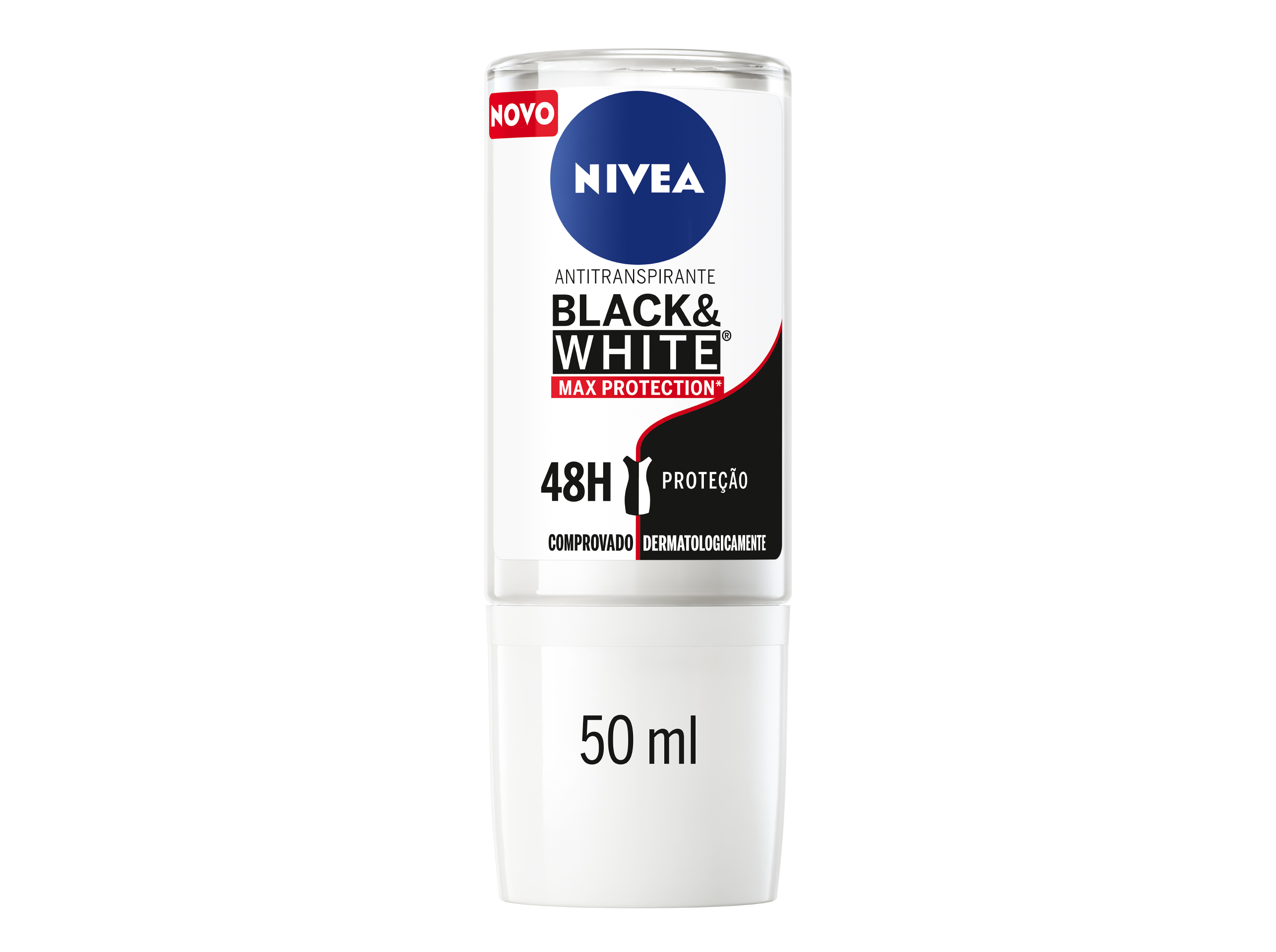 DEO ROLL-ON NIVEA BLACK&WHITE MAX PROTECTION 50ML