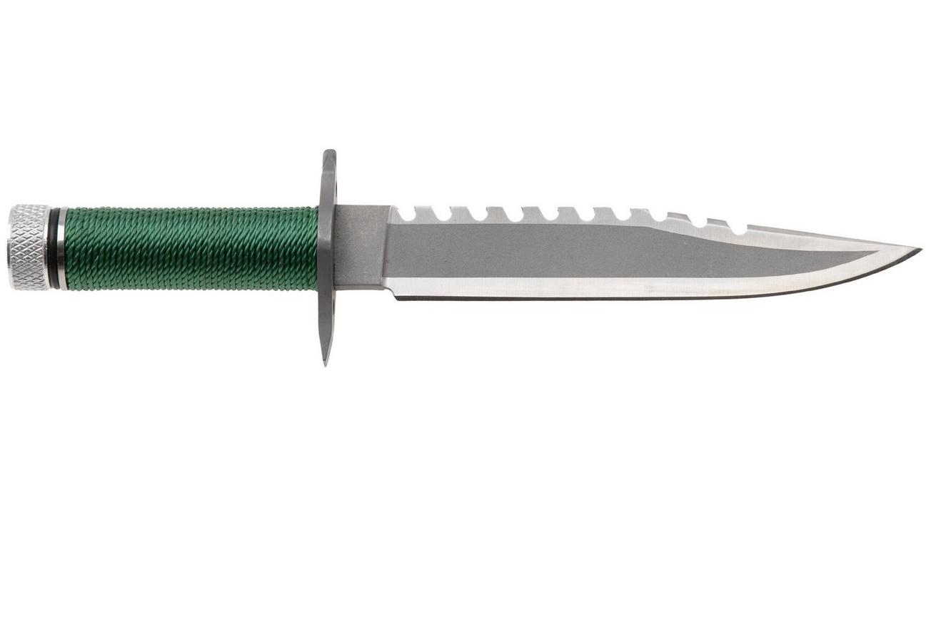 Rambo First Blood 9431 Mini Sylvester Stallone Signature Edition, vaststaand mes