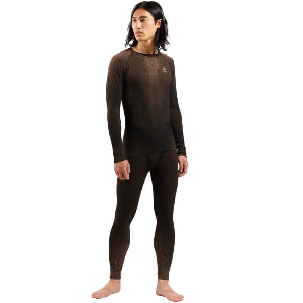 T-shirt thermique ODLO PERFORMANCE WARM BLACKCOMB BL TOP CREW NECK L/S FUDGE