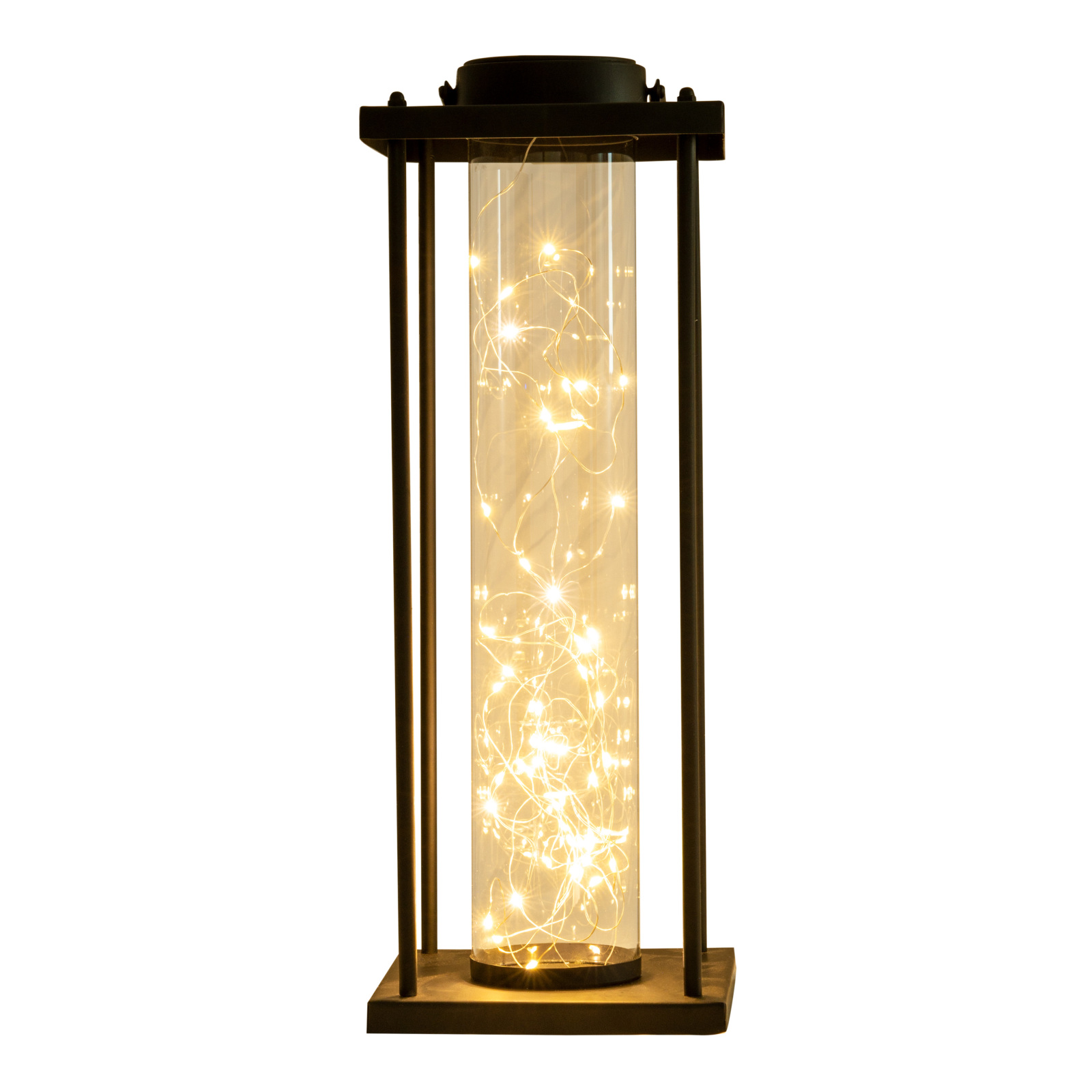 LED-Solarleuchte FAIRYLIGHT - schwarz - 51,5 cm hoch