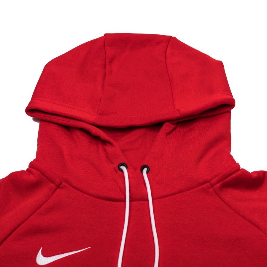 Nike Sweat à Capuche Fleece PO Park 20 - Rouge/Blanc Femme