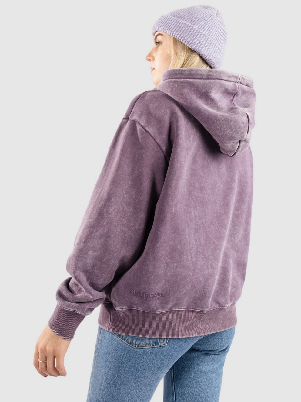 Ninth Hall Fundamentals Hoodie vintage violet pantone 18