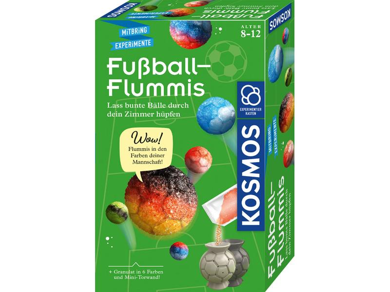 Kosmos Experimentierkasten Fussball-Flummis Bunte Flummibälle herstellen