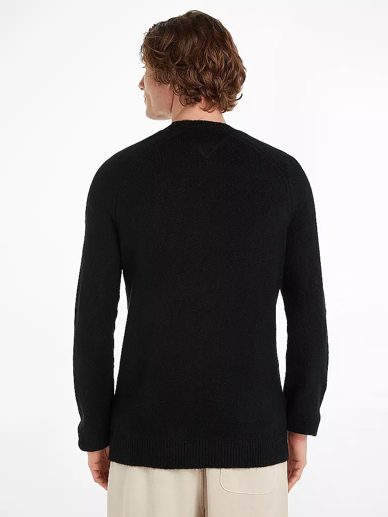 TOMMY JEANS Pullover schwarz