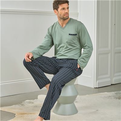 Pyjama homme petits motifs - DODO HOMEWEAR