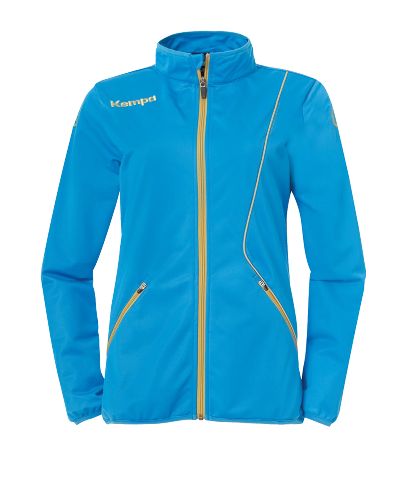 Kempa Curve Classic Jacket Damen Blau Gold F03