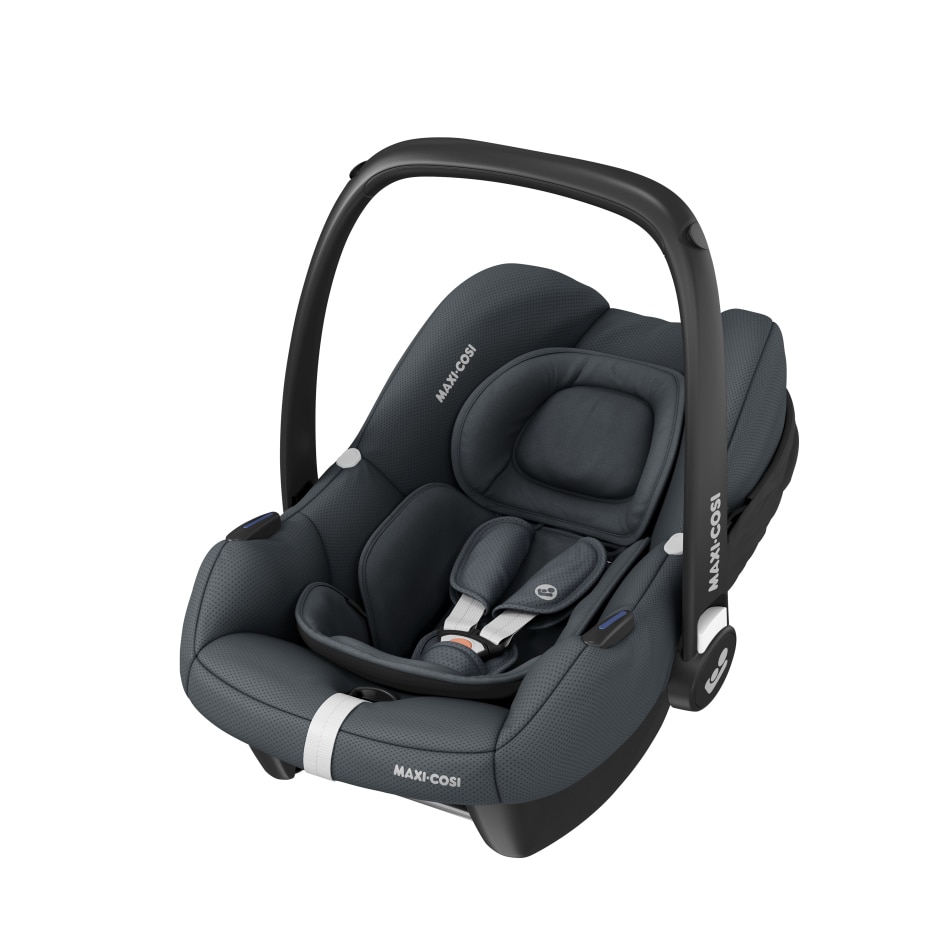 CabrioFix i-Size 0 - 12 M  40 - 75 cm   0 - 12 kg    i-Size-Sicherheit |    3,2 kg leicht |    Flexibles Travelsystem |    Großes, schützendes Sonnenverdeck |