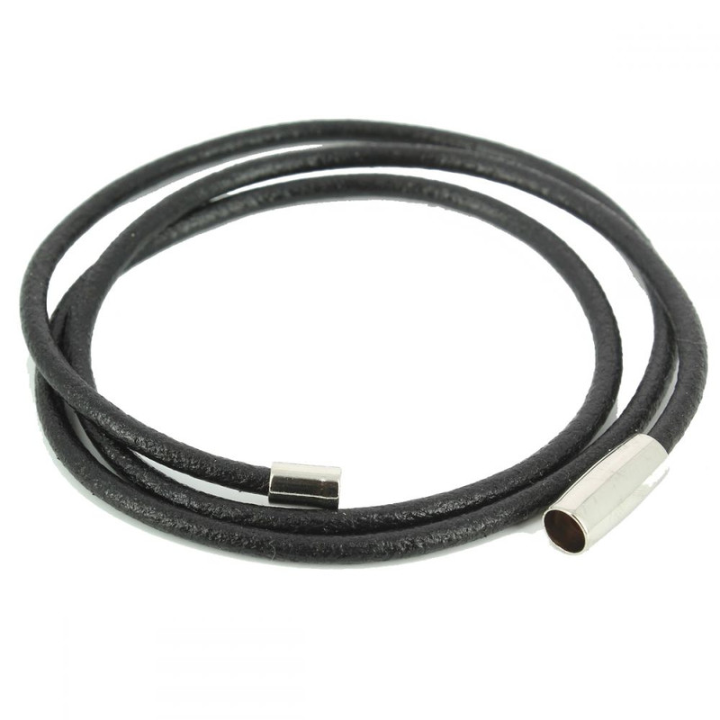 Bracelet Classico Homme Monart, noir