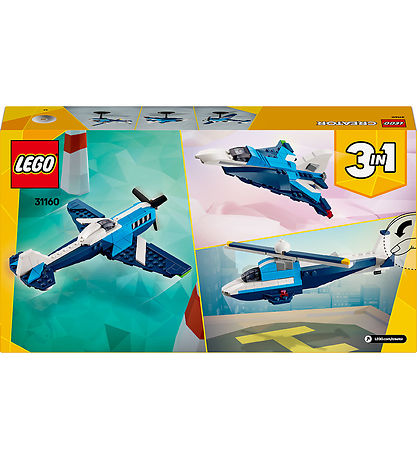 LEGO® Creator - Flieger: Rennflugzeug 31160 - 3-in-1 - 178 Teile