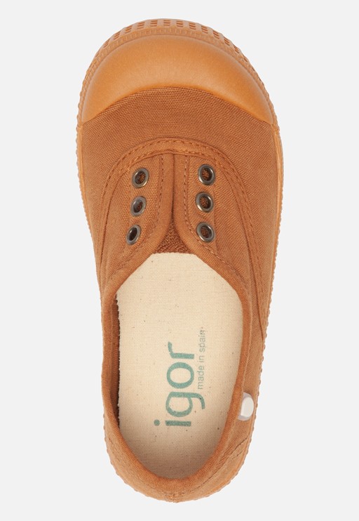 Igor Berri sneakers cognac Textiel