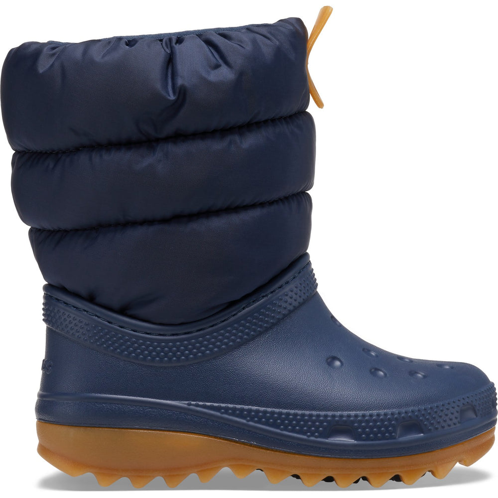Køb Crocs Navy/Gum Classic Neo Puff Støvle