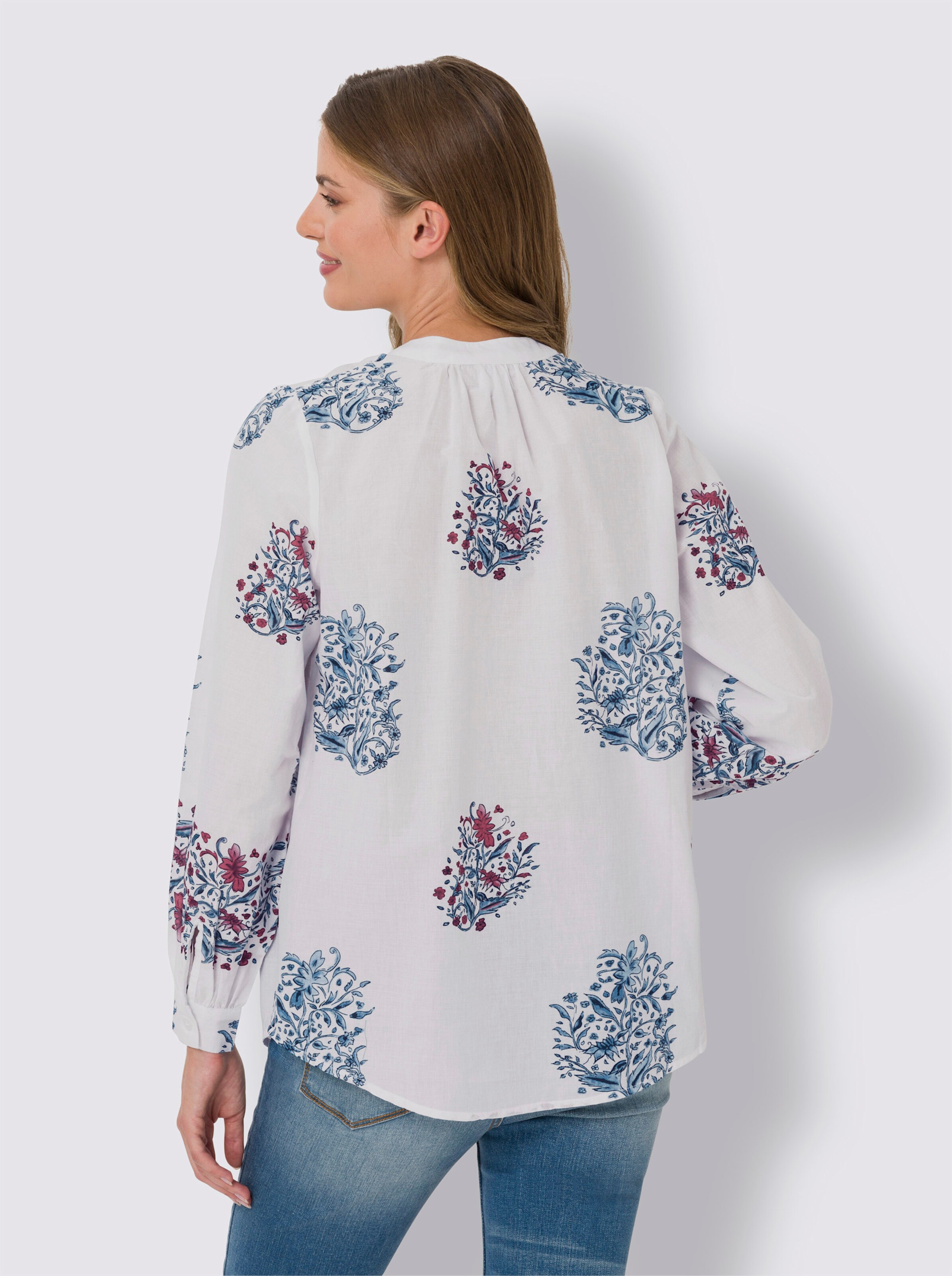 Druckbluse