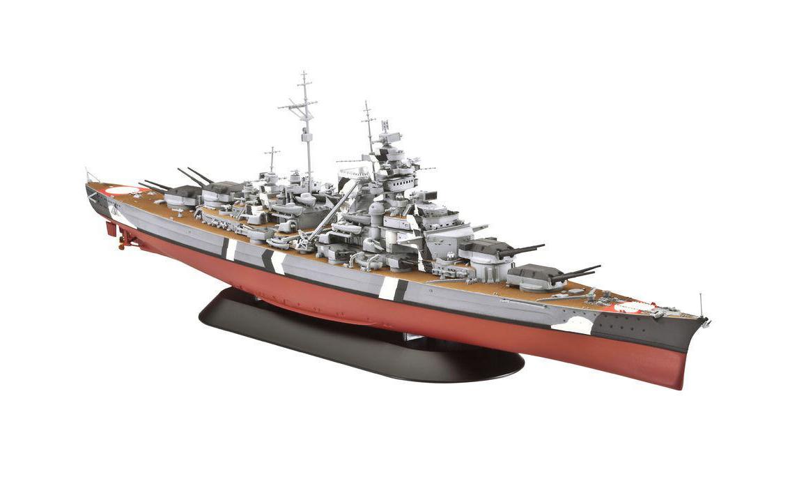 Bausatz Battleship Bismarck 1:700Kunststoff Modellbausatz