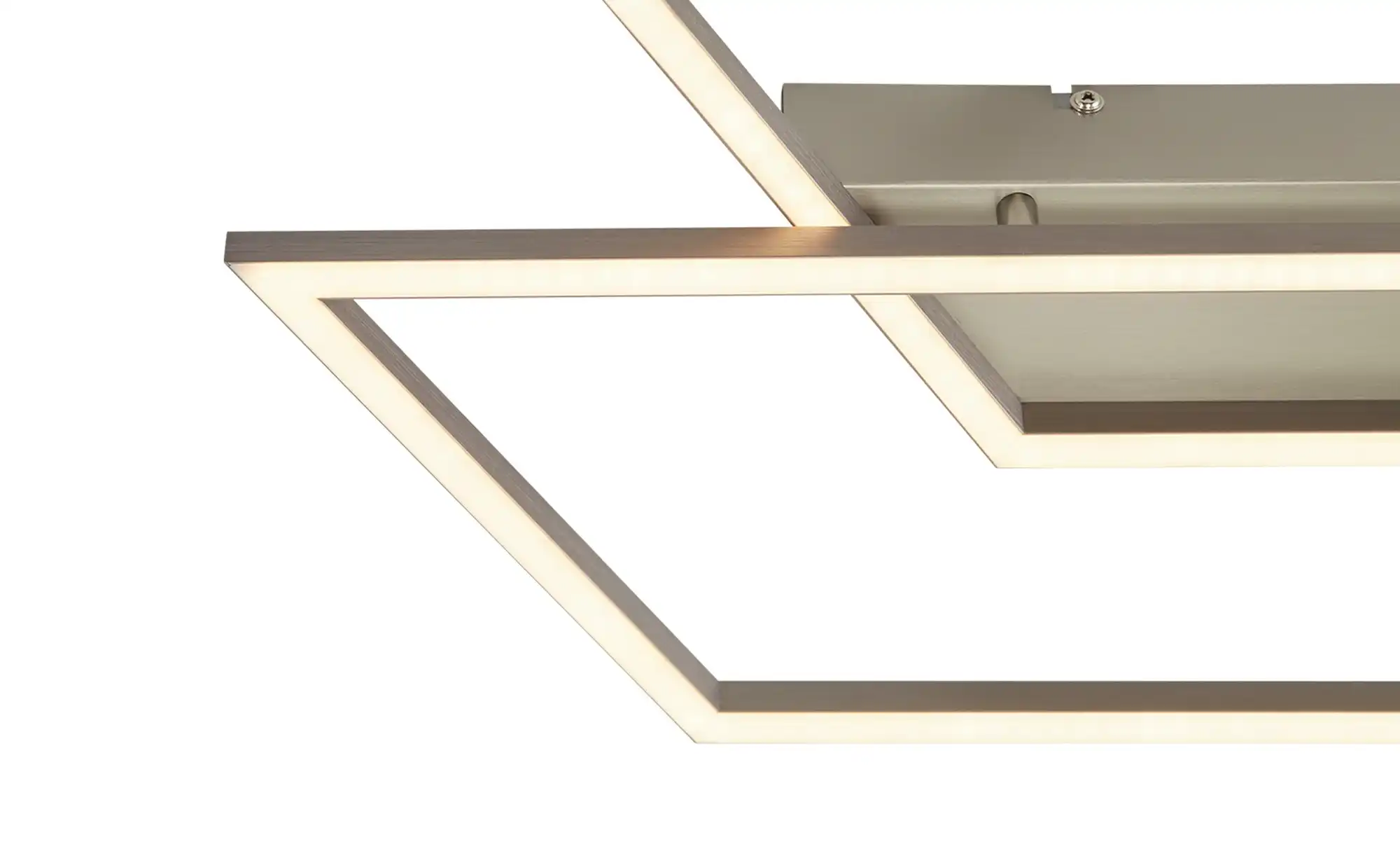 Paul Neuhaus LED-Deckenleuchte, 2-flammig, Nickel-matt