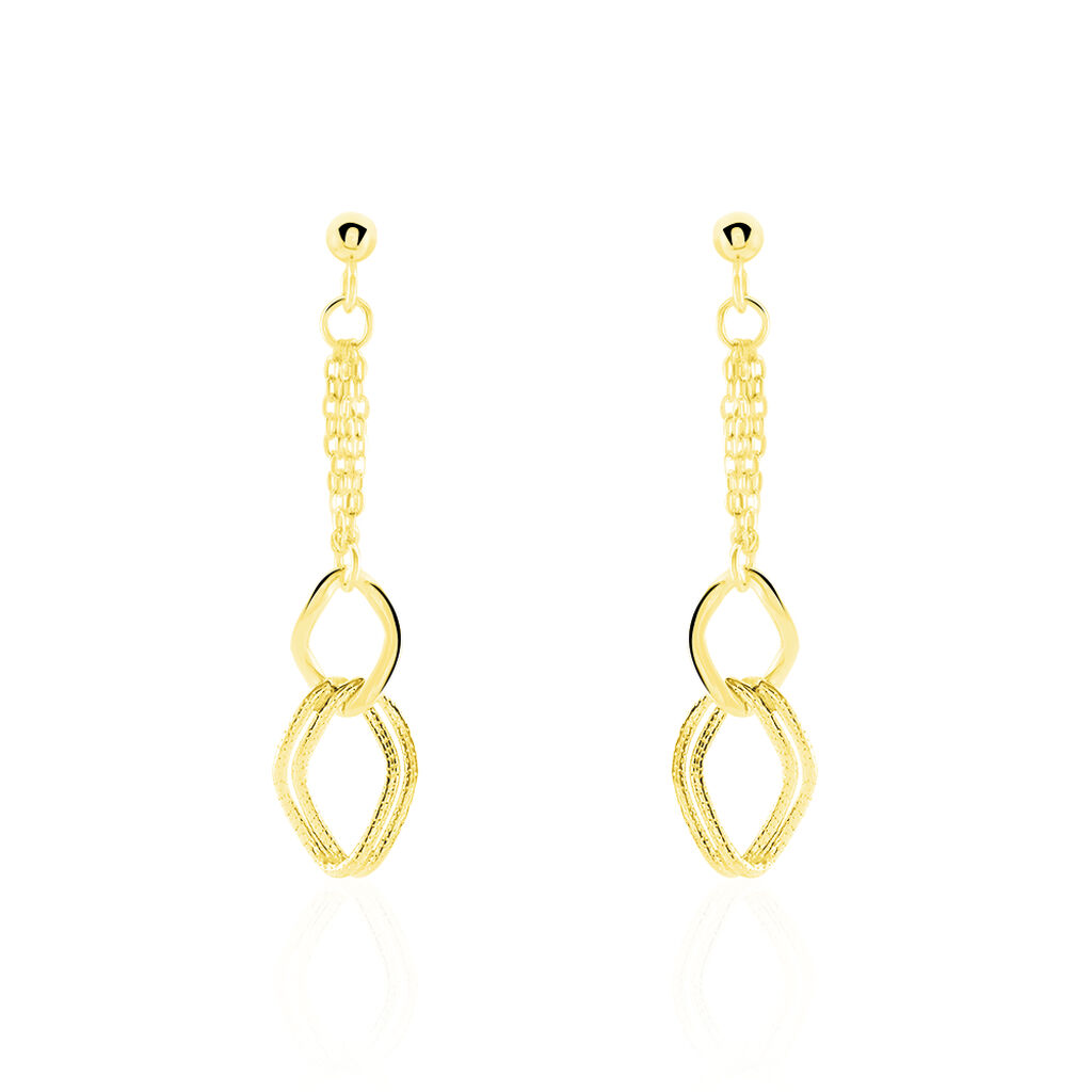 Boucles D'oreilles Pendantes Blinda Or Jaune