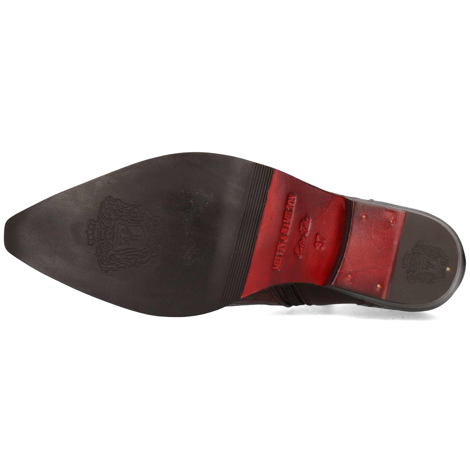 SHYLA 2 - Bottines à talon cubain | Marron