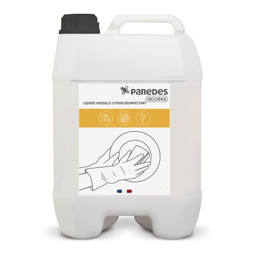 Liquide vaisselle plonge manuelle désinfectant Paredes Access bidon de 20L