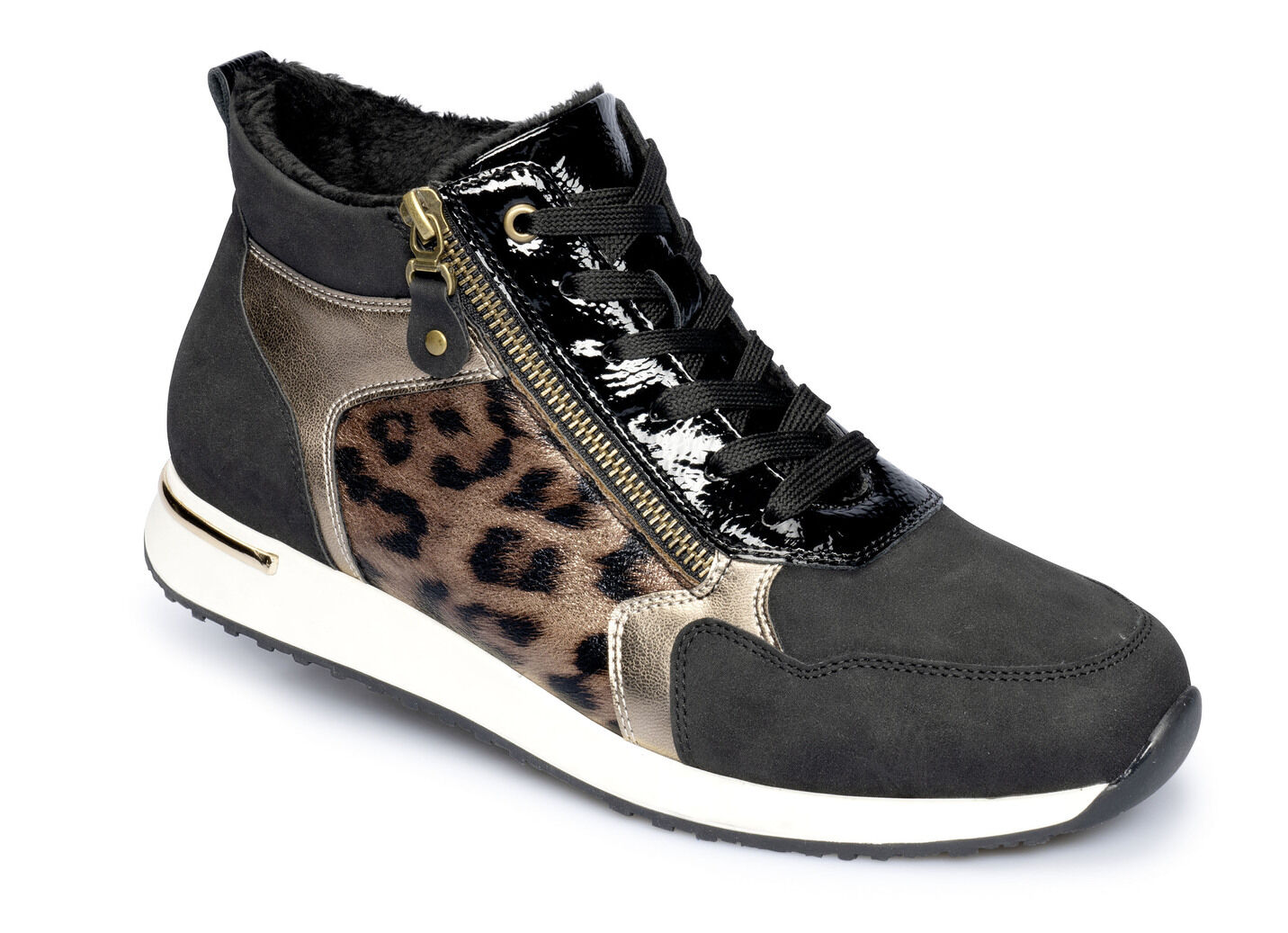 Knöchel-Sneaker mit Soft-Touch-Sohle