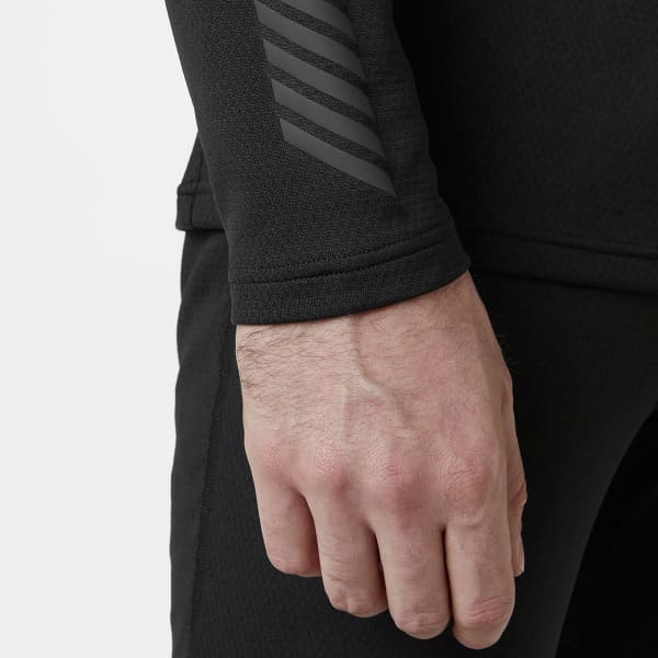 T-shirt thermique HELLY HANSEN LIFA ACTIVE 1/2 ZIP BLACK