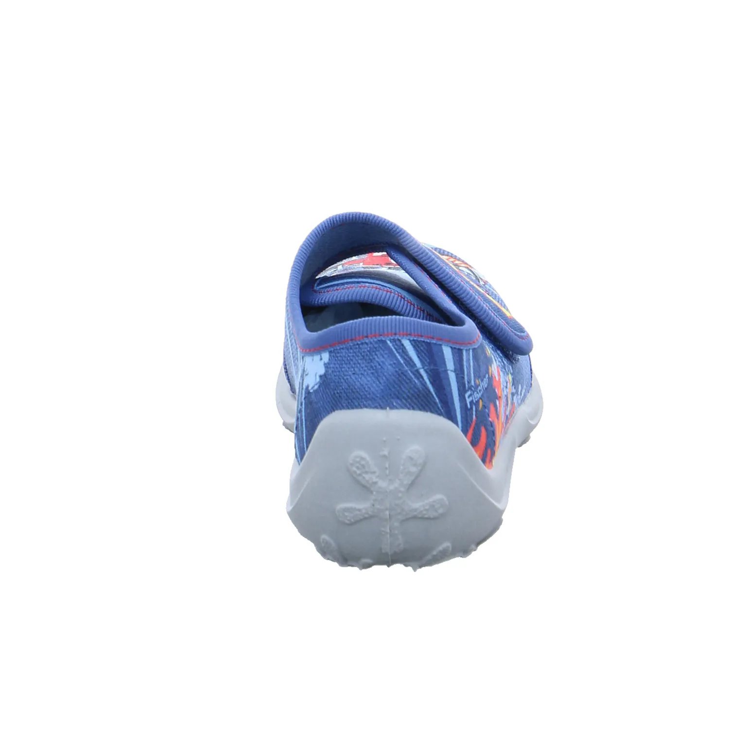 FISCHER Kinder-Hausschuh Blau Textil  Jungen