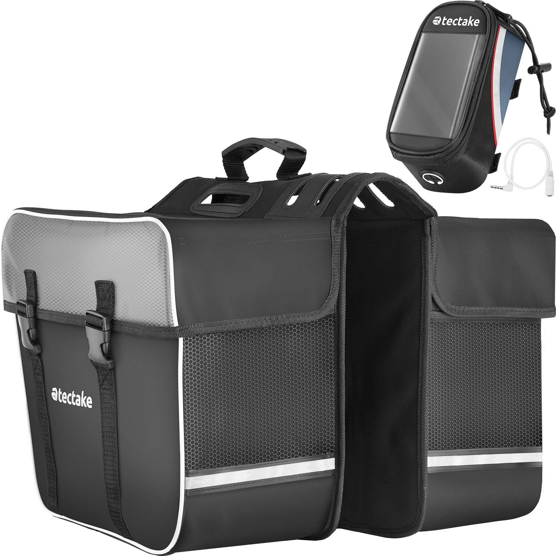 Set Fahrradtasche Georg und Fahrradrahmentasche