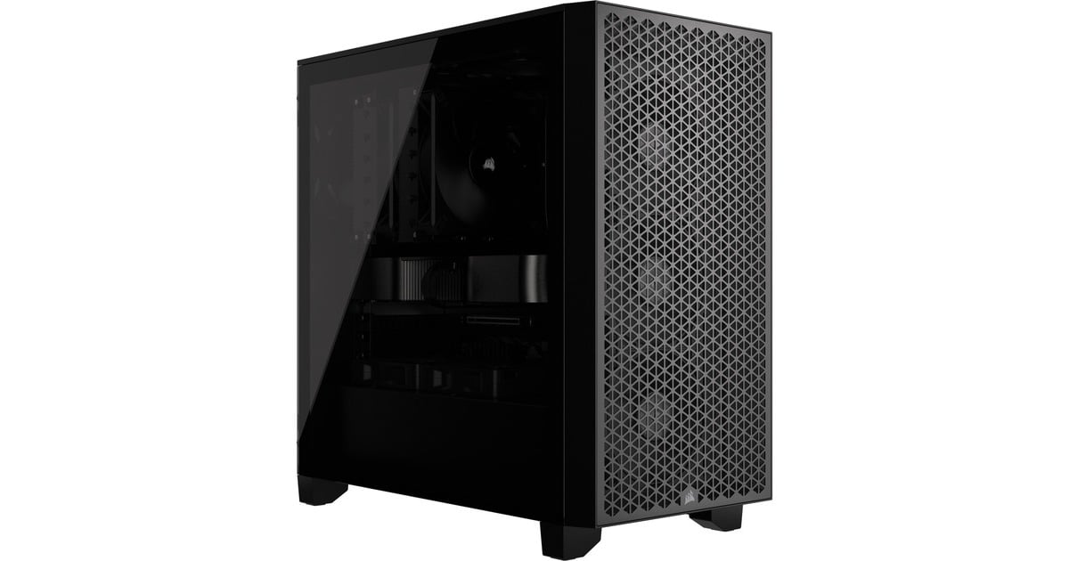 CorsairiCUE LINK RX120 Starterskit case fans  (Zwart, 3 stuks, 120 x 120 x 25 mm, PWM)