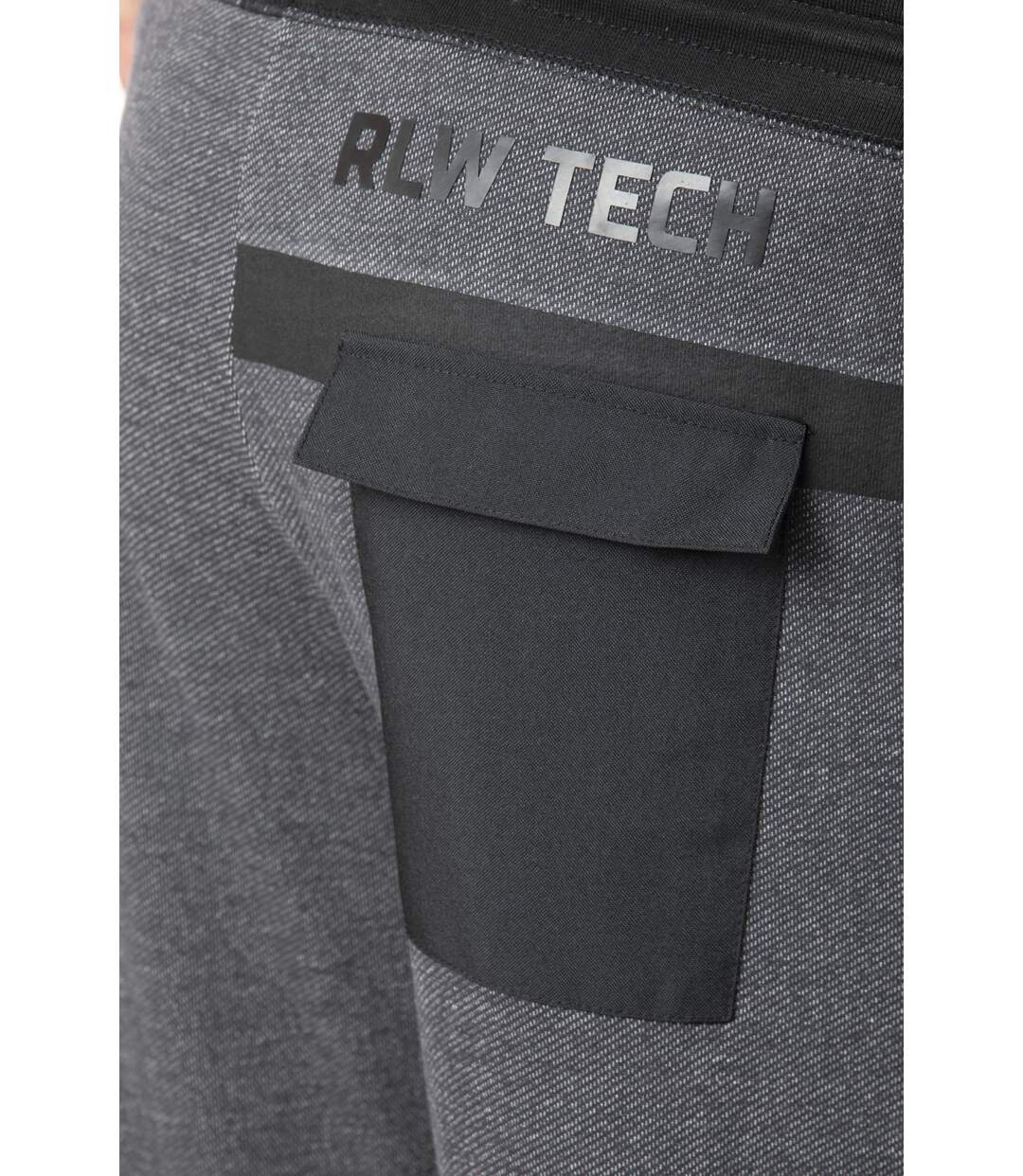 Pantalon de détente en molleton texturé ASLAN NOIR