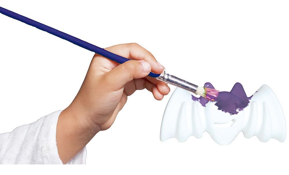 Halloween Schilderset Vleermuis 8cm